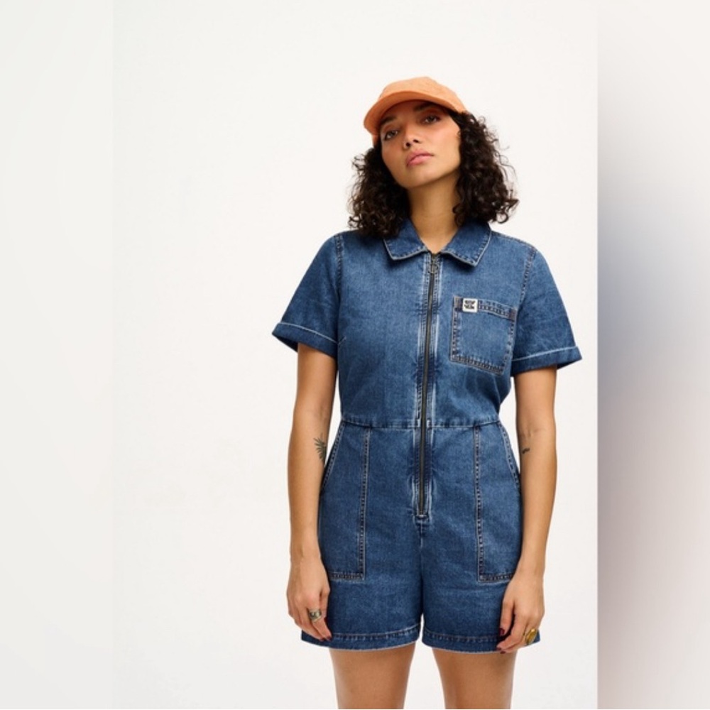 Lucy & Yak Organic Denim Riley Jumpsuit